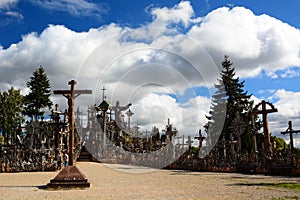 Hill of Crosses. Siauliai. Lithuania