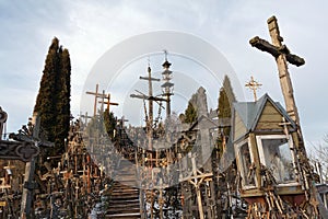 Hill of Crosses, Siauliai, Lithuania.