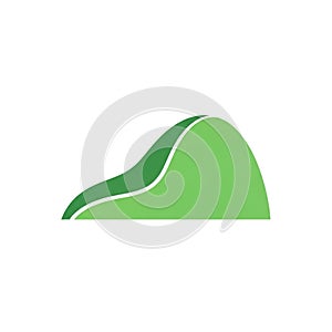 Hill is depicted on a plain white background, emphasizing its simple,