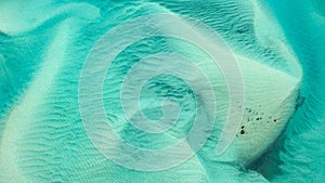 Hill Inlet abstract aerial on Whitehaven Beach