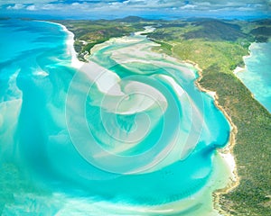 Hill Inlet at Whitehaven Beach