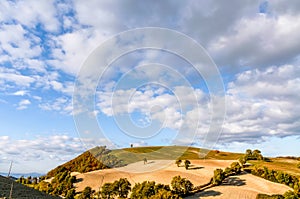 The Hill in the Montefeltro (Italy)