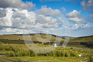 A hill road at Crocknamurrin, Co. Donegal