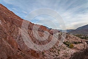 Hill of Seven Colors Cerro de los siete colores at Purmamarca town - Purmamarca, Jujuy, Argentina