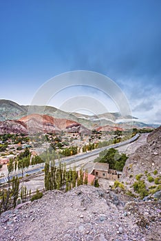 Hill of Seven Colors in Jujuy, Argentina. photo