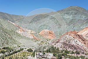 Hill of Seven Colors in Jujuy, Argentina. photo
