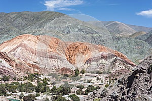 Hill of Seven Colors in Jujuy, Argentina. photo