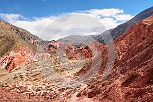 Hill of seven colours in Jujuy province