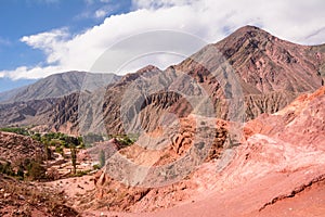 Hill of seven colours in Purmamarca