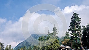 Hill Station namely Shogran, location in Pakistan