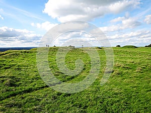The Hill of Tara, an ancient Neolithic Age site, known as the seat of the High Kings of Ireland