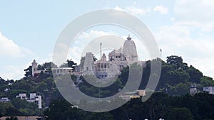 Hill top Birla Temple, White Marble Temple, Necklace Road, Hyderabad photo