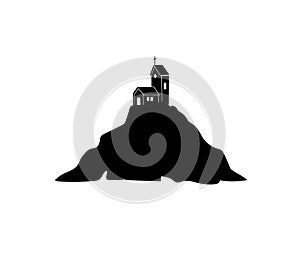 Hill top church logo icon