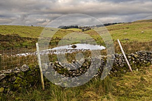 Hill walking around Horton in Ribblesdale in the Yorkshire Dales