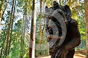 Hill of Witches. JuodkrantÃ©. Lithuania