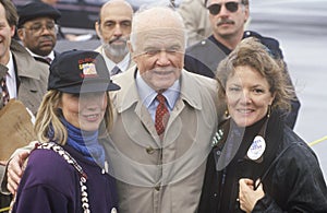 Hillary Rodham Clinton and former Senator John Gle