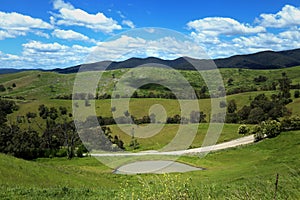 Hills at Buchan in Australia