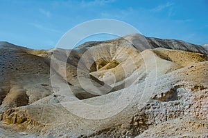 Hills in the Judean desert. Masada israel photo