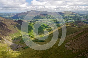 Hills in The Lake District, England