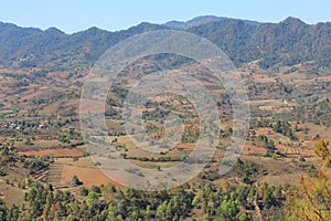 Hills and mountains outside Kalaw