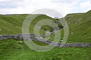 Hills near Conistone, Wharfedale, Yorkshire Dales, England