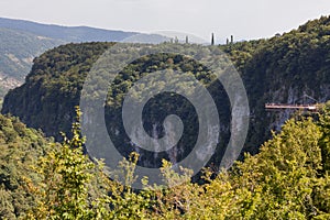 Hills and The Okatse Canyon, Georgia