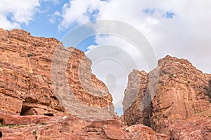 Hills of Petra Red Rose City, Jordan.