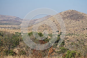 Hills in Pilanesberg National Park