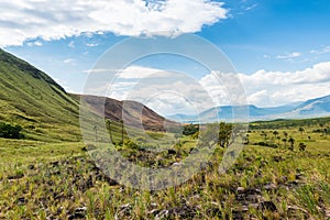 Hills and plains in Purpuken at La Gran Sabana photo