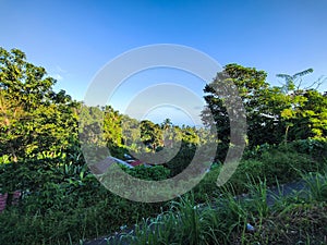 The hills in Tinoor village