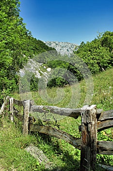 Hills and Valleys Landscape, Redes Natural Park, Spain photo