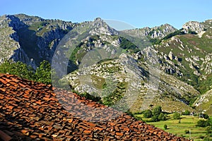 Hills and Valleys Landscape, Redes Natural Park, Spain photo