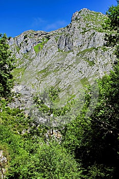 Hills and Valleys Landscape, Redes Natural Park, Spain photo