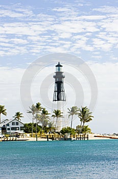 Hillsboro Lighthouse, Pompano Beach, Florida, USA