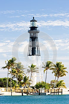 Hillsboro Lighthouse, Pompano Beach, Florida, USA