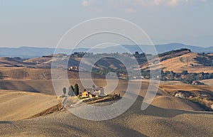 Hillscape of Crete Senesi photo