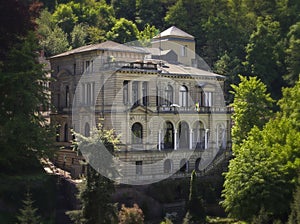 Hillside Baroque Mansion in Germany