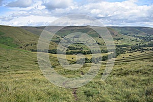 Hillside with clough near bottom