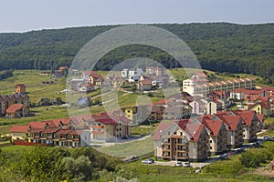 Hillside housing estate