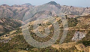 Hillside near Kalaw in Mynamar