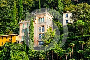 Hillside Scene from Varenna Italy