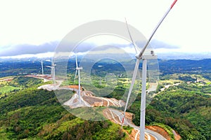 Hillside Wind Farm in Vietnam