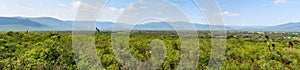 Hillsides of Guadalcazar, Mexico photo