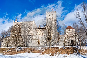 Hilltop Castle in Bruneck (Brunico), Italy