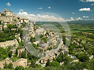 Hilltop town in Provence