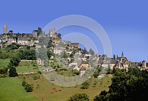 Hilltop village photo