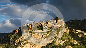 Hilltop village of Castelmola photo