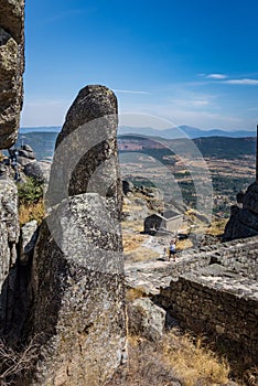 The hilltop village of Monsanto, Portugal