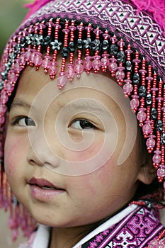 Hmong Hilltribe Girl, Thailand