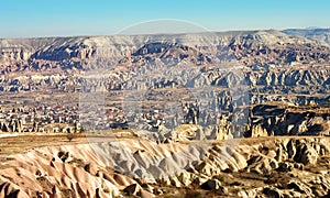 Hilly landscape - Goreme, Cappadocia - Landmark attraction in Turkey